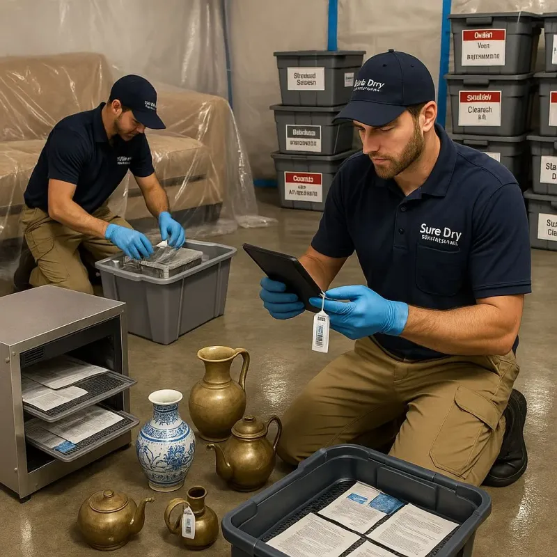 Content Protection and Restoration process in Barrington, NJ