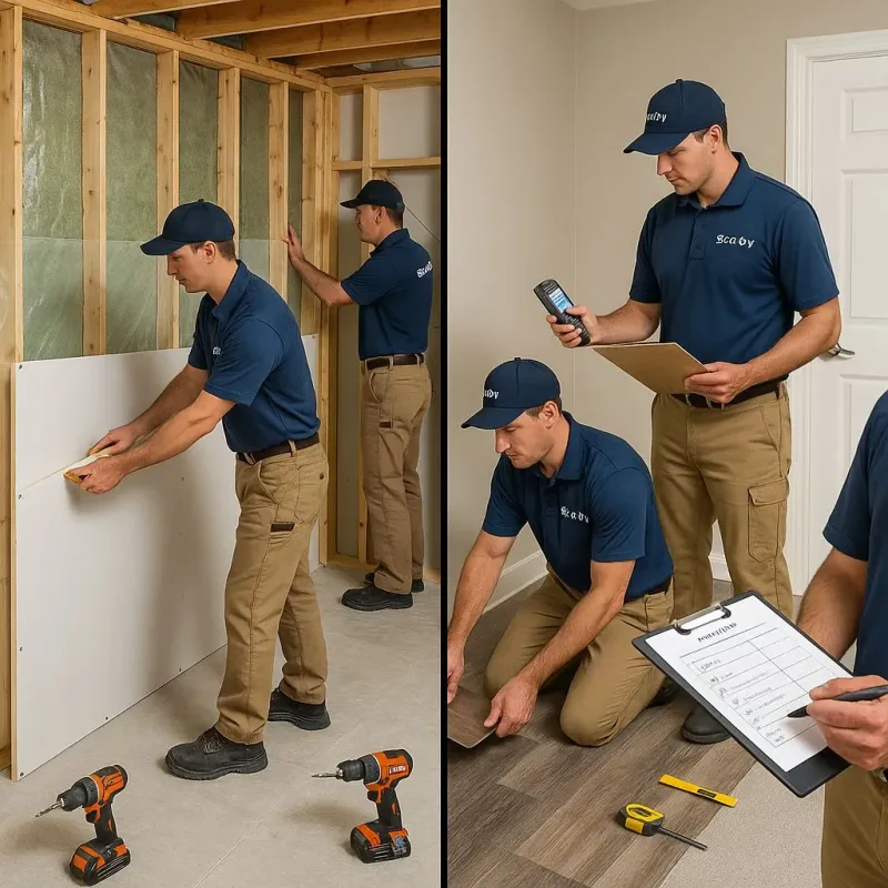 Repairs and Reconstruction process in Barrington, NJ